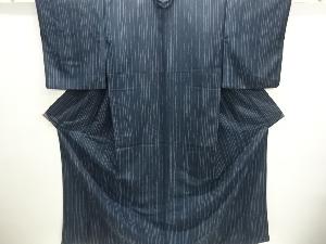 縞模様小紋着物